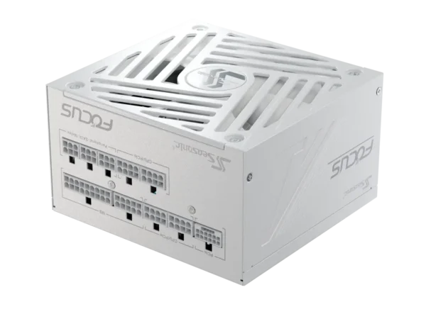 Seasonic Focus GX-750 ATX 3.1 and PCIe 5.1 V4 White 80 PLUS Gold Fully Modular Power Supply - SRP-FGX751-A5A32SF