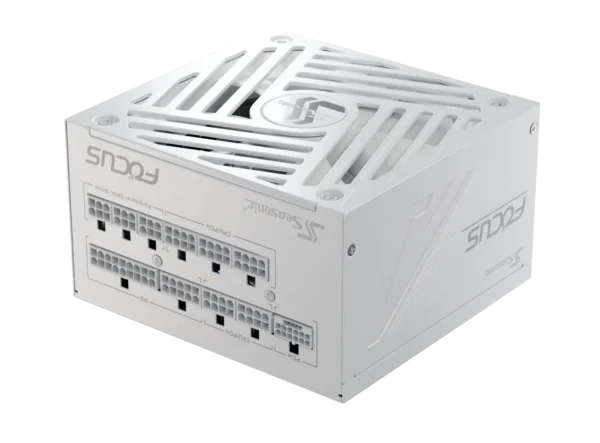 Seasonic Focus GX-1000 ATX 3.1 and PCIe 5.1 V4 White 80 PLUS Gold Fully Modular Power Supply - SRP-FGX102-A5A32SF