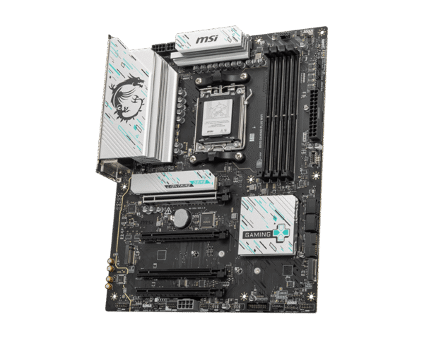 MSI B850 GAMING PLUS WIFI Gaming Motherboard AMD B850 AM5 DDR5 8200+MT/s PCIe 5.0 Wi-Fi 7