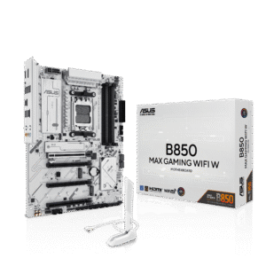 B850 MAX GAMING WIFI W 7 ASUS B850 MAX GAMING WIFI W ATX AMD B850 AM5 DDR5 PCIe 5.0 Motherboard - B850 MAX GAMING WIFI W