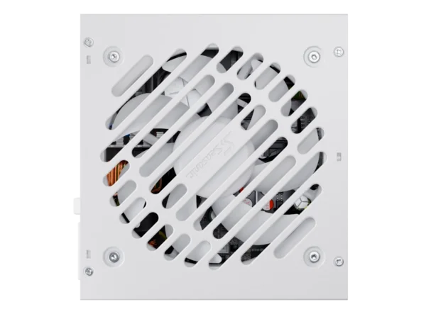 CORE-v2-White-650-fan-grill-1462x1080 Seasonic Core v2 GX-750 White ATX 3.1 and PCIe 5.1 750W 80 PLUS Gold Fully Modular PSU - SRP-CGX751-A5A32SF White