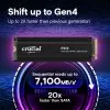 Crucial P310 1TB PCIe Gen4 NVMe M.2 SSD with Heatsink 7100MB/s - CT1000P310SSD5