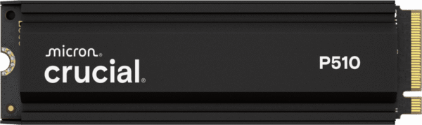 Crucial P510 1TB PCIe Gen5 NVMe M.2 SSD with Heatsink 11000MB/s - CT1000P510SSD5