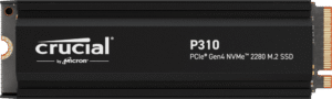 Crucial P310 2TB PCIe Gen4 NVMe M.2 SSD with Heatsink 7100MB/s - CT2000P310SSD5