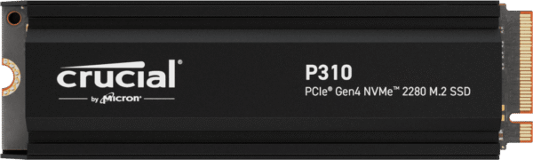 Crucial P310 2TB PCIe Gen4 NVMe M.2 SSD with Heatsink 7100MB/s - CT2000P310SSD5