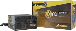 Seasonic Core GM-500 500W 80 PLUS Gold Power Supply - SSR-500LM