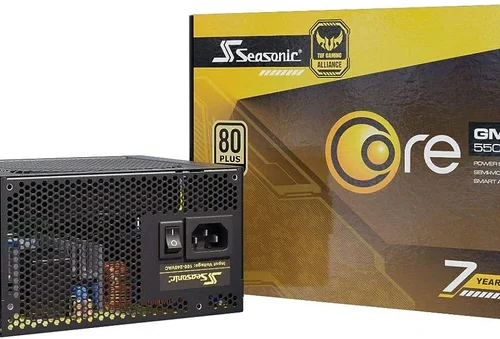 Seasonic Core GM-550 550W 80 PLUS Gold Power Supply - SSR-550LM