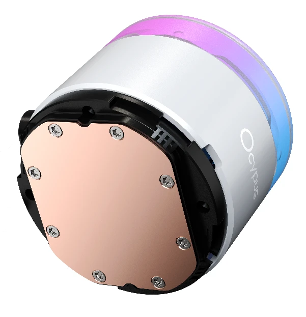 Ocypus Delta L36 White ARGB V2 AIO Liquid CPU Cooler - DELTA-L36-WH3AAWNN02X-GL
