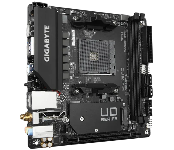 GIGABYTE A520I-AC Mini-ITX AMD AM4 A520 DDR4 Motherboard - GA-A520I-AC