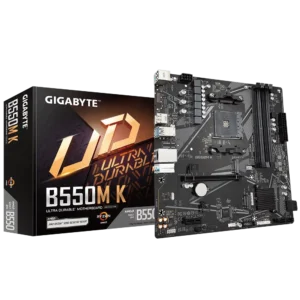 GA-B550M-K 1 GIGABYTE B550M-K Micro-ATX AMD B550 AM4 DDR4 Motherboard - GA-B550M-K