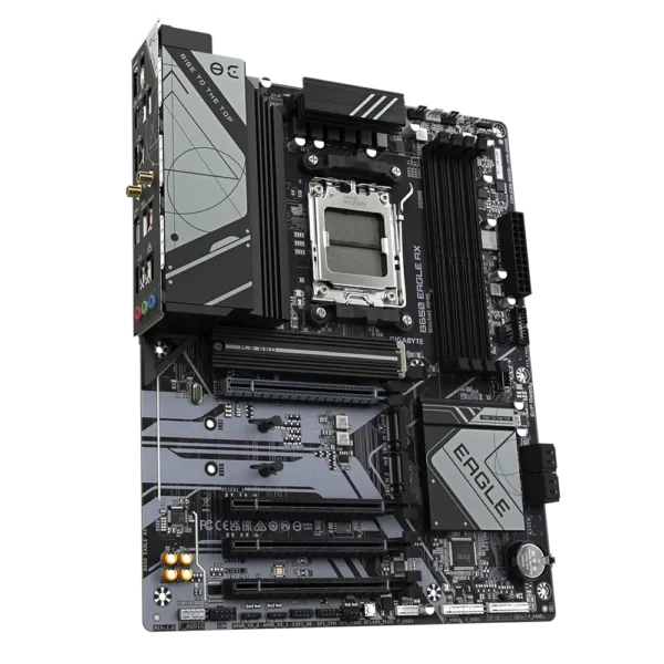 GIGABYTE B650 EAGLE AX WIFI ATX AMD B650 AM5 DDR5 PCIe 5.0 Motherboard - GA-B650-EAGLE-AX