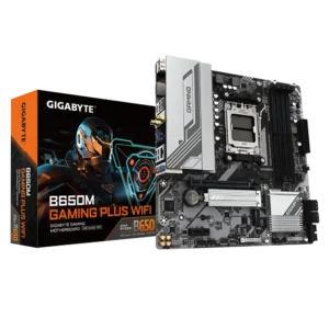 GA-B650M-GAMING-PLUS-WF 1 GIGABYTE B650M GAMING PLUS WIFI Micro-ATX AMD B650 AM5 DDR5 Motherboard - GA-B650M-GAMING-PLUS-WF