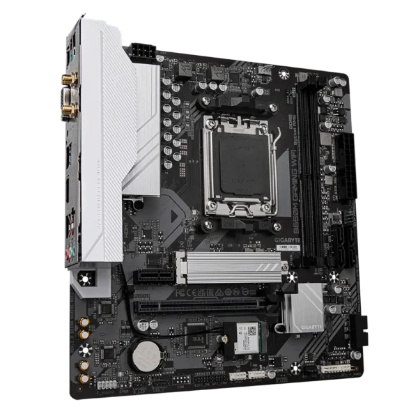 GIGABYTE B650M GAMING WIFI Micro-ATX AMD B650 AM5 DDR5 Motherboard - GA-B650M-GAMING-WIFI