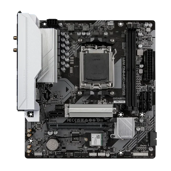 GIGABYTE B650M GAMING WIFI Micro-ATX AMD B650 AM5 DDR5 Motherboard - GA-B650M-GAMING-WIFI