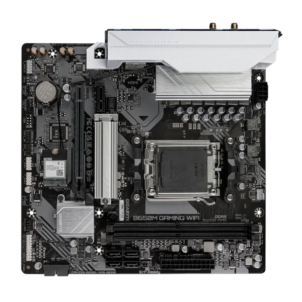 GIGABYTE B650M GAMING WIFI Micro-ATX AMD B650 AM5 DDR5 Motherboard - GA-B650M-GAMING-WIFI