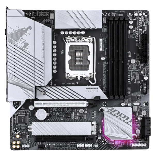 GIGABYTE B760M A E WIFI 6E GEN5 Micro-ATX Intel B760 LGA1700 DDR5 PCIe 5.0 Motherboard - GA-B760M-A-E-WF6E-GEN5