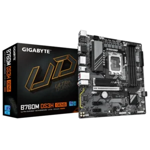 GA-B760M-DS3H-GEN5 1 Gigabyte B760M DS3H GEN5 Micro-ATX Motherboard Intel B760 LGA1700 DDR5 PCIe 5.0 - GA-B760M-DS3H-GEN5