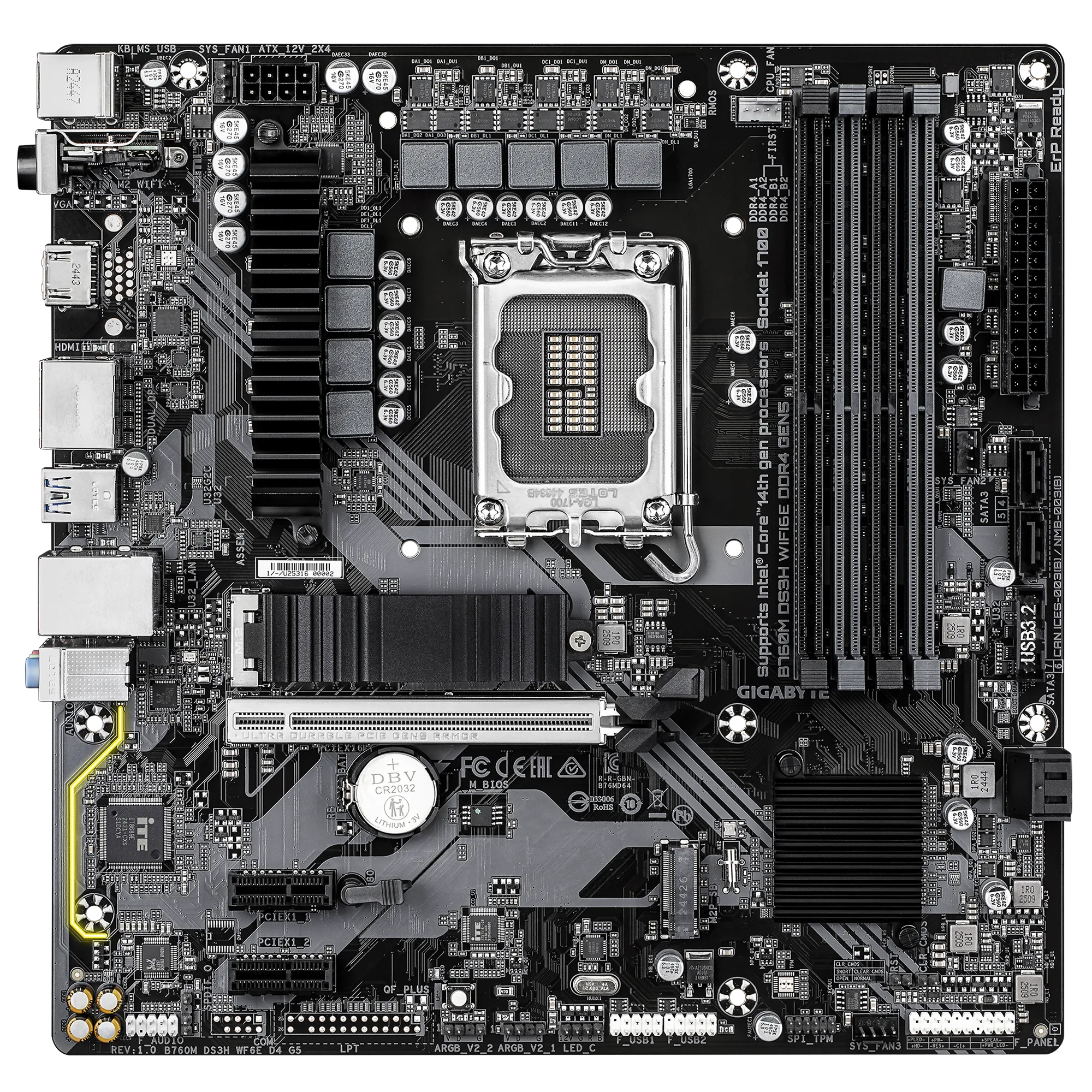 Motherboard Gigabyte B460 Ds3h Wifi Mainboard Gigabyte B760M DS3H