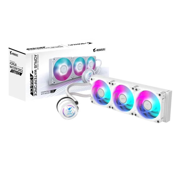Gigabyte AORUS WATERFORCE II 360I Liquid CPU Cooler - GP-AORUS-WATERFORCE-II-360I