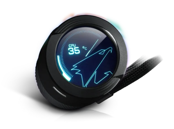 Gigabyte AORUS WATERFORCE X 360 Liquid CPU Cooler - GP-AORUS-WATERFORCE-X-360