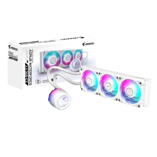 Gigabyte AORUS WATERFORCE X II 360I Liquid CPU Cooler - GP-AORUS-WATERFORCE-X-II-360I