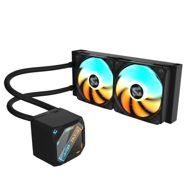 GP-GIGABYTE-GME-240 2 Gigabyte GAMING 240 Black AIO Liquid CPU Cooler - GP-GIGABYTE-GME-240