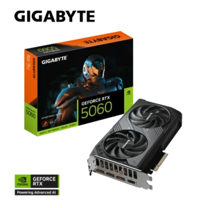 Gigabyte GeForce RTX 5060 WINDFORCE OC 8GB GDDR7 Graphics Card - GV-N5060WF2OC-8GD