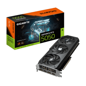 Gigabyte GeForce RTX 5050 GAMING OC 8G Graphics Card with 8GB GDDR6 and NVIDIA Blackwell DLSS 4 - GV-N5050GAMING-OC-8GD