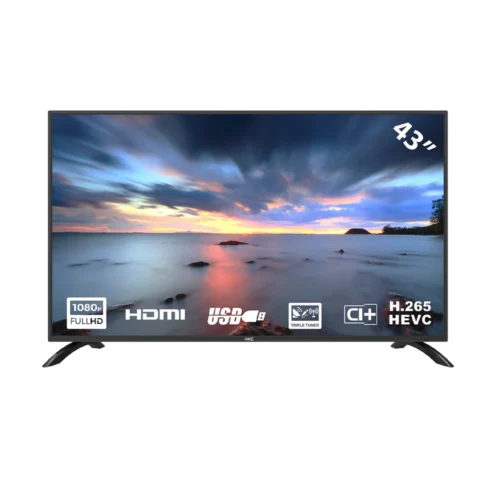 HKC H800 S43KG3 Google 3.0 FHD Smart TV with 43 Inch 1920x1080 60Hz Dolby Audio Google Assistant, Best Budget Value Supports Netflix, Apple TV, Youtube, HBOMax, Hulu, Disney, etc - S43KG3