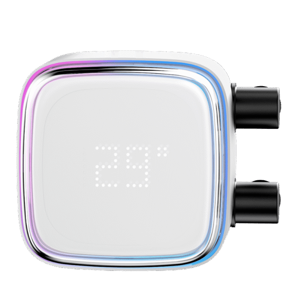 Ocypus Iota L24 White Digital CPU Liquid Cooler - IOTA-L24-WH2ANWNN00X-GL