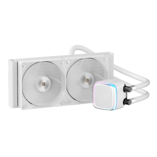 Ocypus Iota L24 White Digital CPU Liquid Cooler - IOTA-L24-WH2ANWNN00X-GL