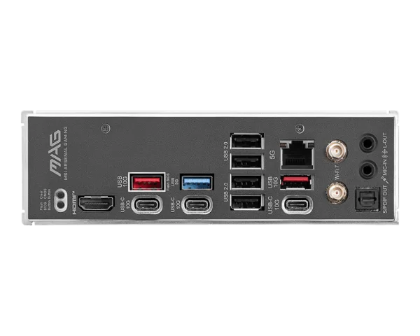 MSI MAG B850 TOMAHAWK MAX WIFI Gaming Motherboard AMD B850 AM5 DDR5 8400+MT/s PCIe 5.0 Wi-Fi 7