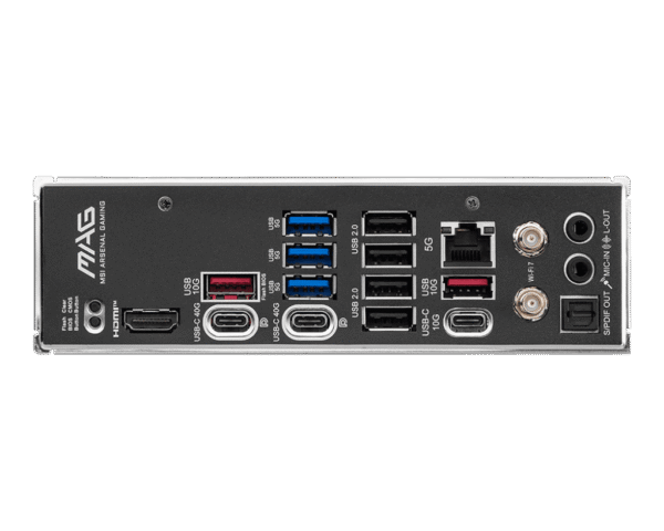 MAG X870 TOMAHAWK WIFI 5 MSI MAG X870 TOMAHAWK WIFI Gaming Motherboard AMD X870 AM5 DDR5 8400+MT/s PCIe 5.0 Wi-Fi 7