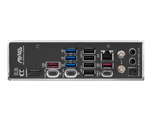 MSI MAG X870 TOMAHAWK WIFI Gaming Motherboard AMD X870 AM5 DDR5 8400+MT/s PCIe 5.0 Wi-Fi 7