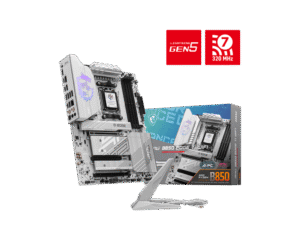 MPG B850 EDGE TI WIFI 1 MSI MPG B850 EDGE TI WIFI White Gaming Motherboard AMD B850 AM5 DDR5 8400+MT/s PCIe 5.0 Wi-Fi 7