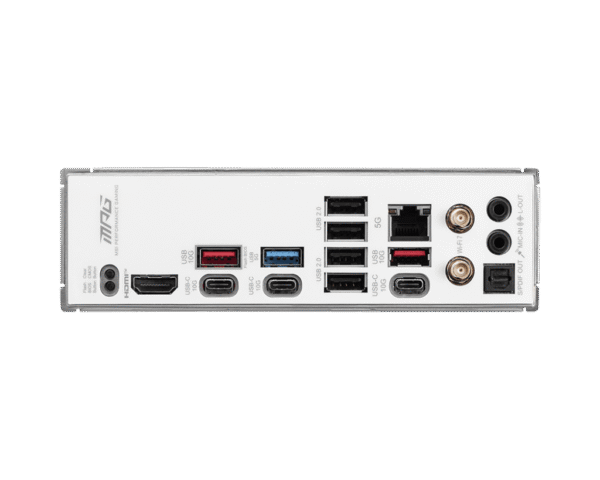 MPG B850 EDGE TI WIFI 5 MSI MPG B850 EDGE TI WIFI White Gaming Motherboard AMD B850 AM5 DDR5 8400+MT/s PCIe 5.0 Wi-Fi 7