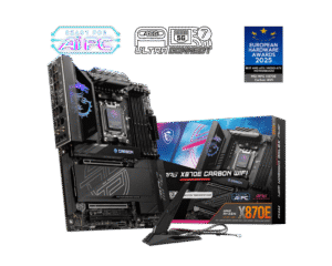 MPG X870E CARBON WIFI 1 MSI MPG X870E CARBON WIFI Gaming Motherboard AMD X870E AM5 DDR5 8400+MT/s PCIe 5.0 Wi-Fi 7