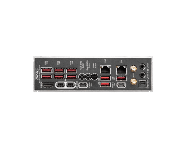 MSI MPG X870E CARBON WIFI Gaming Motherboard AMD X870E AM5 DDR5 8400+MT/s PCIe 5.0 Wi-Fi 7