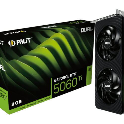 Palit GeForce RTX 5060 Ti Dual 8GB GDDR7 Graphics Card - NE7506T019P1-GB2062D