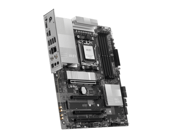 MSI PRO B850-P WIFI Professional Motherboard AMD B850 AM5 DDR5 8200+MT/s PCIe 5.0 Wi-Fi 7