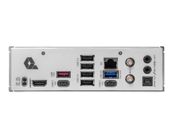 MSI PRO B850-P WIFI Professional Motherboard AMD B850 AM5 DDR5 8200+MT/s PCIe 5.0 Wi-Fi 7