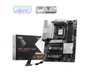 PRO X870-P WIFI 1 MSI PRO X870-P WIFI Professional Motherboard AMD X870 AM5 DDR5 8200+MT/s PCIe 5.0 Wi-Fi 7