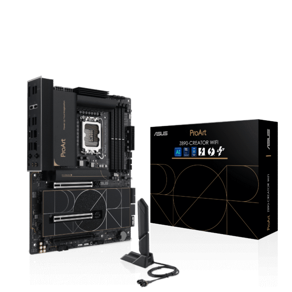ASUS ProArt Z890-CREATOR WIFI ATX Intel Z890 DDR5 LGA 1851 PCIe 5.0 Motherboard - ProArt Z890-CREATOR WIFI