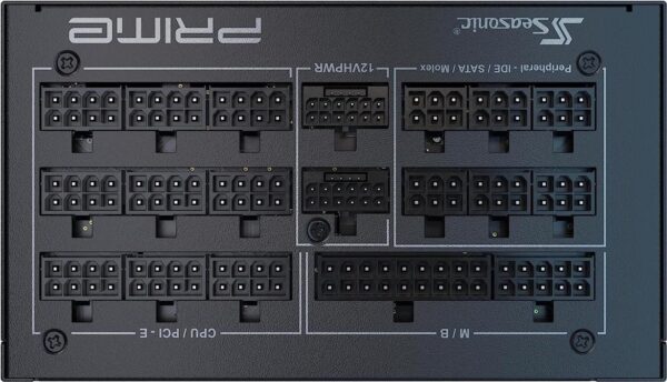 Seasonic PRIME TX-1600 80 PLUS Titanium Fully Modular ATX Power Supply ATX 3.0 & PCIe 5.1 Ready - SSR-1600TR2