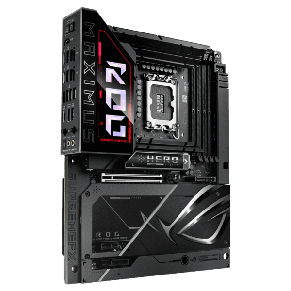 ASUS ROG MAXIMUS Z890 HERO BTF ATX Intel Z890 LGA 1851 DDR5 PCIe 5.0 Motherboard - ROG MAXIMUS Z890 HERO BTF