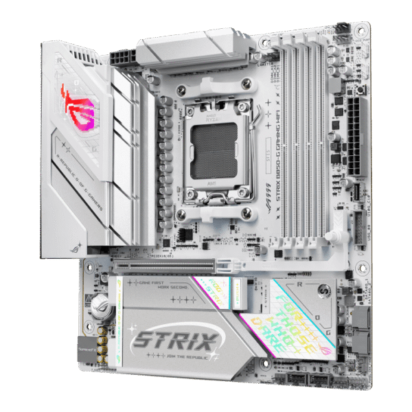 ASUS ROG STRIX B850-G GAMING WIFI micro-ATX AMD B850 AM5 DDR5 PCIe 5.0 Motherboard - ROG STRIX B850-G GAMING WIFI