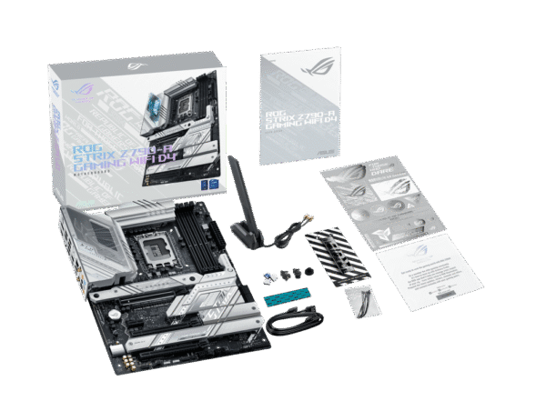 ROG STRIX Z790-A GAMING WIFI D4 10 ASUS ROG STRIX Z790-A GAMING WIFI D4 ATX Intel Z790 LGA1700 DDR4 PCIe 5.0 Motherboard - ROG STRIX Z790-A GAMING WIFI D4