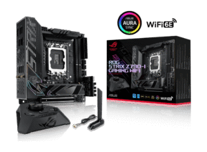 ROG STRIX Z790-I GAMING WIFI 4 ASUS ROG STRIX Z790-I GAMING WIFI Mini-ITX Intel Z790 LGA1700 DDR5 PCIe 5.0 Motherboard - ROG STRIX Z790-I GAMING WIFI