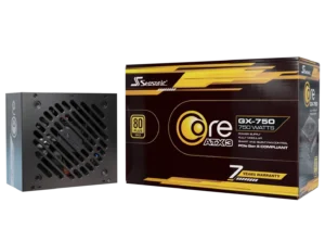 Seasonic Core GX-750 ATX 3.1 and PCIe 5.1 80 PLUS Gold Fully Modular Power Supply - SRP-CGX751-A5A32SF