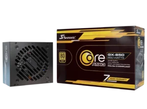 Seasonic CORE GX-850 ATX 3.1 and PCIe 5.1 V2 80 PLUS Gold Fully Modular ATX Power Supply - SRP-CGX851-A5A32SF